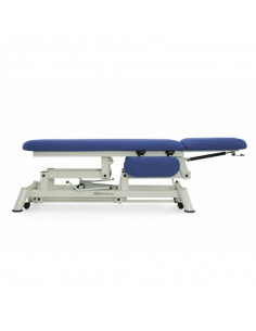 Marquesa Hidráulica Bipartida CH-2120-ABR da Mobercas em azul com o encosto erguido 2