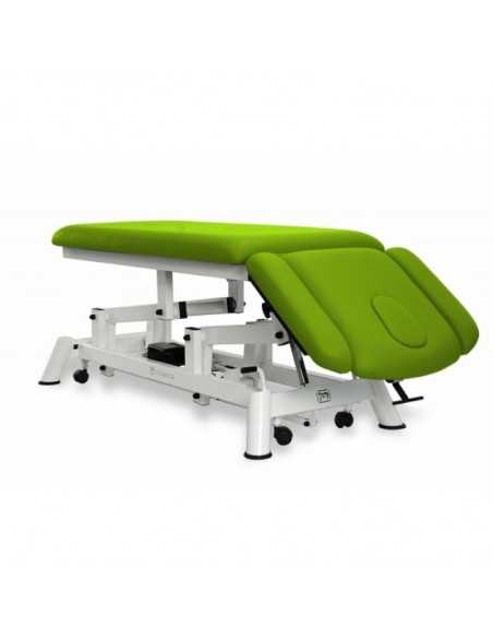 Marquesa Elétrica para Osteopatia de 4 Secções CE-2140-AR da Mobercas com encosto na posição negativa Marquesa Elétrica para Osteopatia de 4 Secções CE-2140-AR da Mobercas com encosto na posição negativa