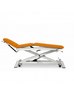 Marquesa Elétrica para Osteopatia de 3 Secções CE-0130-ARPC da Mobercas em cor laranja 2