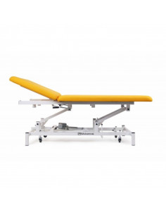 Marquesa Elétrica Bobath Bipartida CE-BOBATH-2120-R da Mobercas em amarelo 2