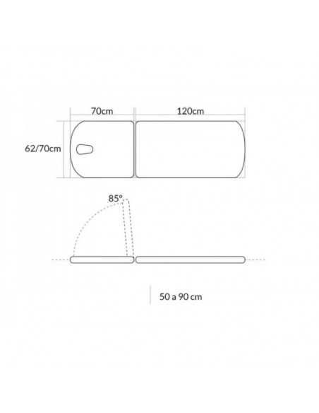desenho da Marquesa Elétrica 2 Secções CE-0120-RBAR da mobercas desenho da Marquesa Elétrica 2 Secções CE-0120-RBAR da mobercas