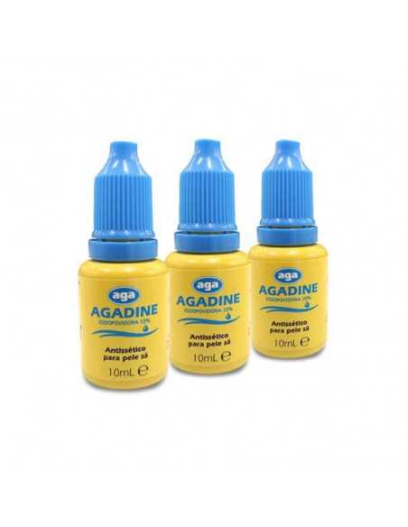 Iodopovidona AGADINE Solução Dérmica 10 ml