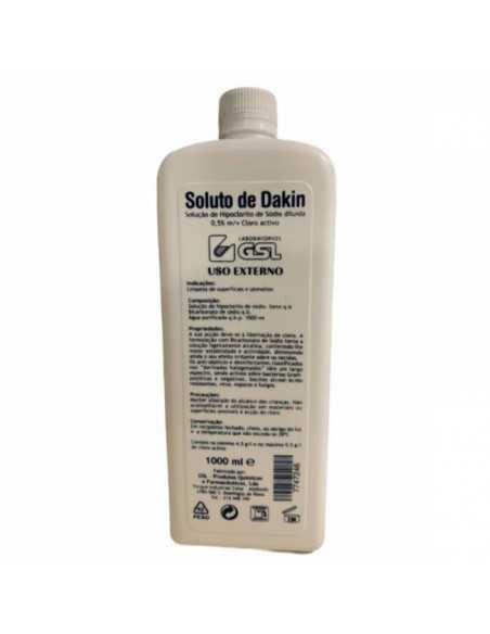 Soluto DAKIN - Hipoclorito de Sódio 1L
