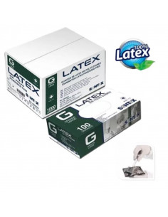 Caixa Luvas de Látex Santex GD05