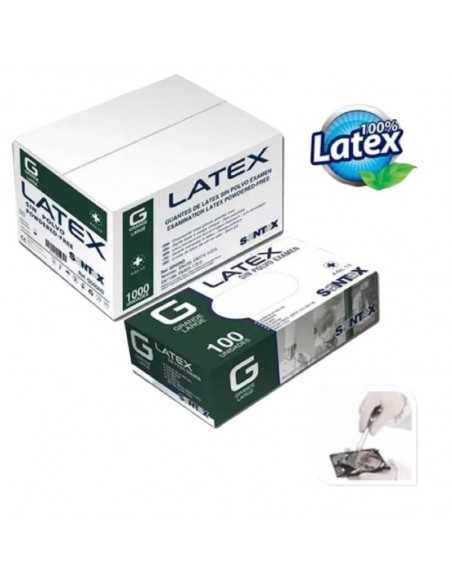 Caixa Luvas de Látex Santex GD05