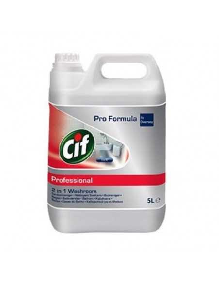 Detergente Desincrustante CIF PF 2 em 1 Casas de Banho 5L