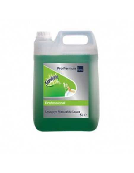 Detergente Manual Loiça Sunlight Pro Formula Limão Verde 5L
