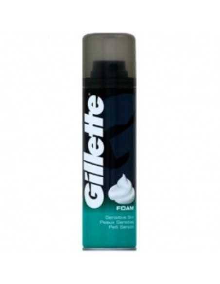 Espuma Barbear GILLETTE Pele Sensível 200ml
