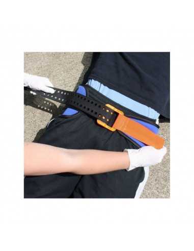 SAM PELVIC SLING II Cinto de Estabilização Pélvica em aplicação