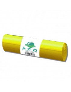 Sacos Lixo 100/ 120L Amarelo 22kg 85x105cm Rolo (20...