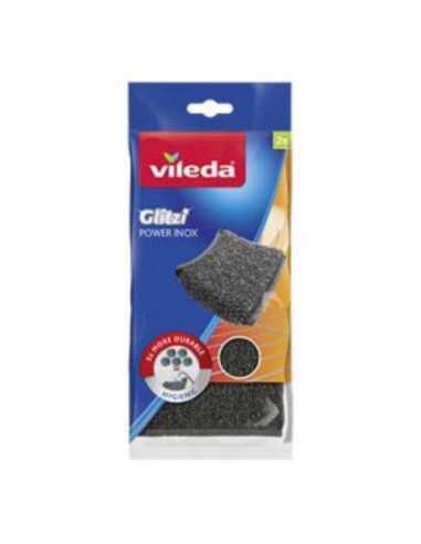 Esfregão Glitzi Power Inox Vileda (2 unidades)