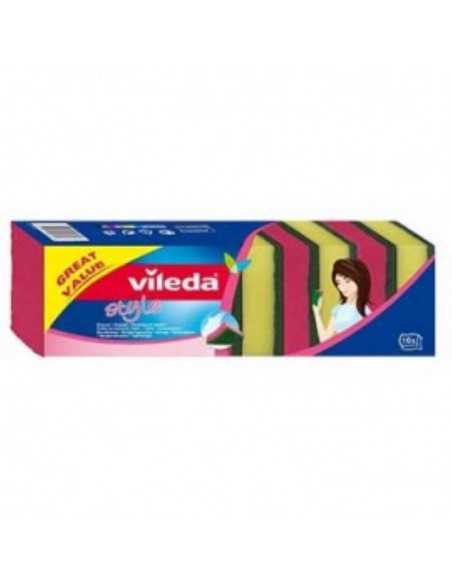 Esfregão Esponja Vileda Style (10 unidades)