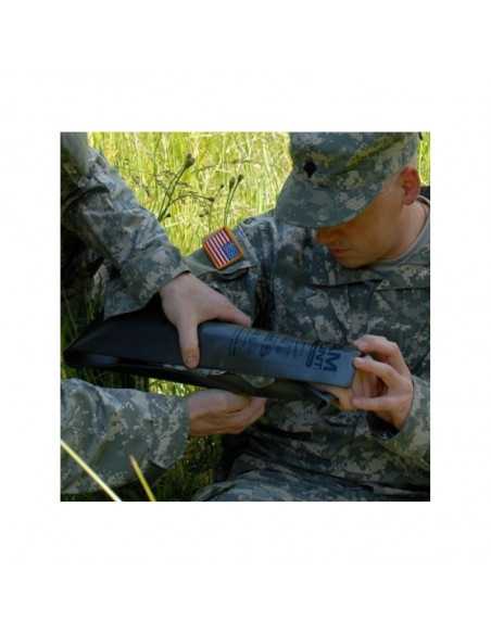 SAM SPLINT XL Tala Moldável em aplicação