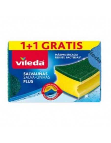 Esponja Salva Unhas Verde Antibactérias 1+1Grátis