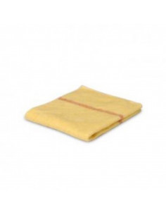 Pano Pó Flanela Amarelo 36x36cm (2 unidades)