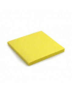 Pano Multiusos 40x38cm Suave Amarelo (3 unidades)