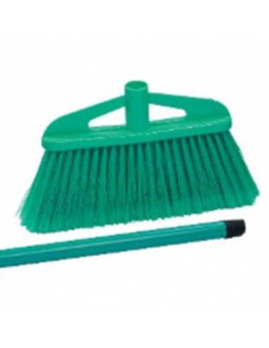 Vassoura Nylon Despontada Super - Pêlo Macio - (Com Cabo)