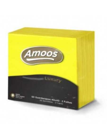 Embalagem Guardanapos 40x40 Luxury Amarelo