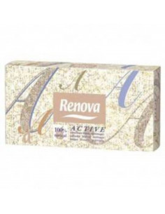 Caixa Lenços Papel Facial Renova Active Mini