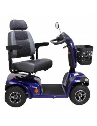 Scooter Elétrica Compact Deluxe 700 lateral azul