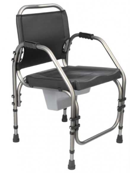 Cadeira Sanitária Interior Commode em Alumínio OrthosXXI