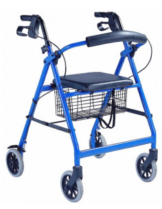 Andarilho em Alumínio com Rodas Rollator Eco OrthosXXI