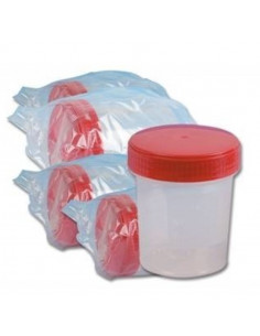 Copos de Urina 120ml - Estéril (250 unidades)