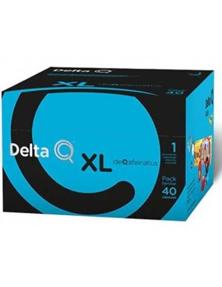 Café Cápsulas Delta Q deQafeinatus Pack XL40