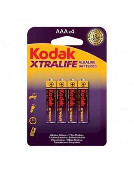 Pilhas Alcalinas Kodak Xtralife LR3 AAA 1.5V 1050mAh