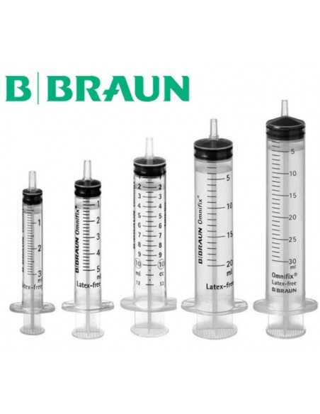 Seringas Omnifix Luer Esterilizadas de 3 Peças - 100 Unidades