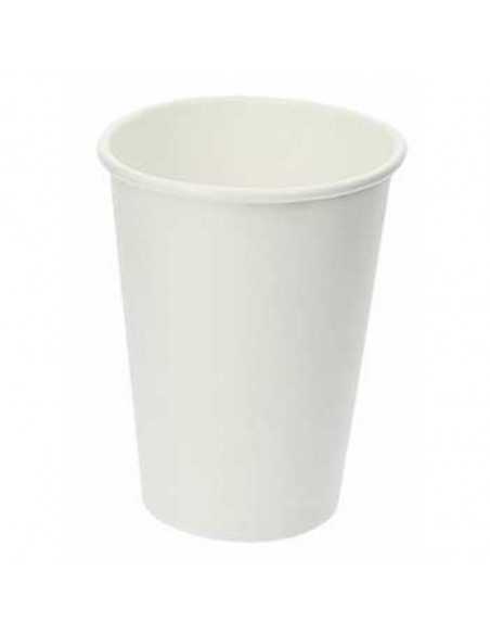 Copos Papel 237ml - 8oz Brancos (100 unidades)