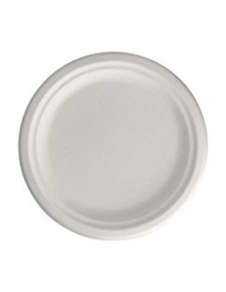 Pratos Ø 26cm Cana de Açúcar Cor Natural (50 unidades)