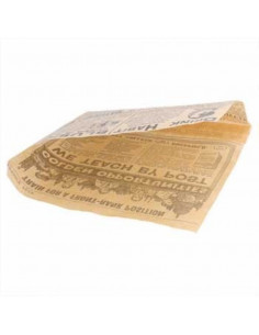 Sacos Papel Anti-Gordura (Abertos) 34g 16x16,5cm (500...