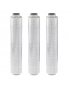 Rolo Filme Alimentar PVC Aderente (30cmx300m) Pack de 3...