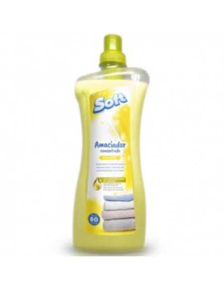 SOFT - Amaciador Concentrado Girassol 80 Doses - 1,5L