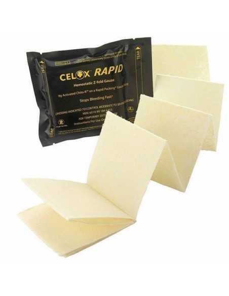 Embalagem CELOX RAPID Ligadura Hemostática