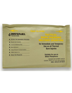 frente embalagem WATERJEL Militar Curativo Gel 20x45cm