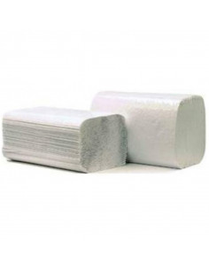 Toalhas Mão ZigZag (23x20cm) 1 Folha Eco Cinza (20x200)...
