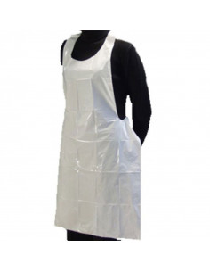 Avental Descartável 69x107cm Branco (100 unidades)
