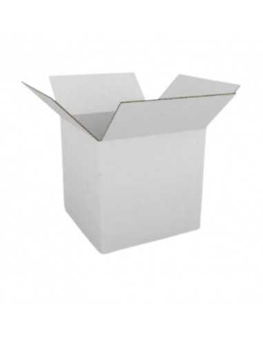 Caixa 350x250x200mm Cartão Duplo Branco Pack (10 unidades)