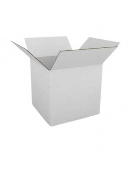 Caixa 350x250x200mm Cartão Duplo Branco Pack (10 unidades)
