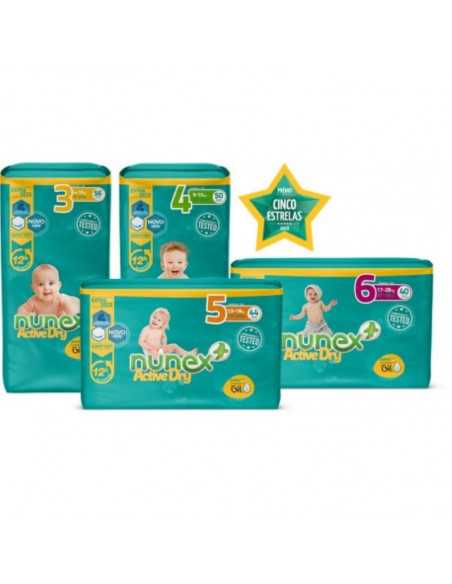 Fralda de Bebé Nunex Active Dry