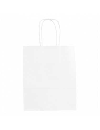 Saco Papel Branco 18x8x23cm c/ Asa (350 unidades)