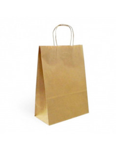 Saco Papel Kraft 27x16x31cm c/ Asa (250 unidades)