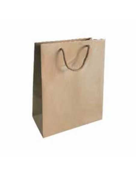 Saco Papel Kraft 35x12x36cm c/ Asa Cordão (10 unidades)