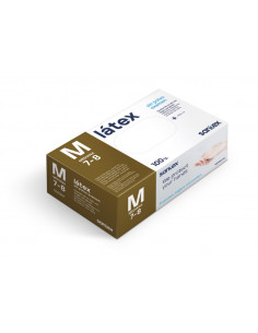 Caixa Luvas de Látex Santex GD05 2