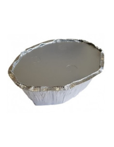Embalagem de Alumínio 2400ml Oval c/ Tampa (100 unidades) 2
