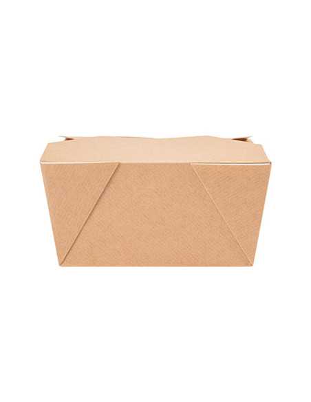 Caixa Cartolina Kraft 11,3x9x6,3cm para Menu 780ml (50 unidades)