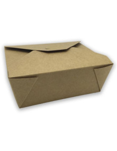 Caixa Cartolina Kraft 15,2x12x6,3cm 1350ml (50 unidades)