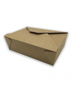 Caixa Cartolina Kraft 19,7x14x4,5cm 1470ml (50 unidades)